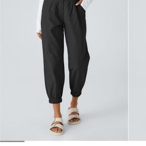 HALARA Black Track Pants Relaxed Fit Joggers